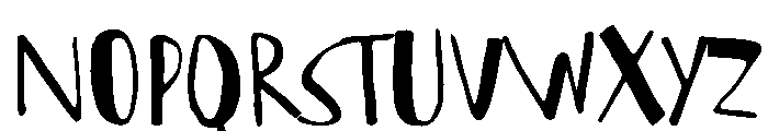Poppetica Font UPPERCASE