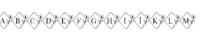 Poppy Floral Monogram Suse Reg FONT