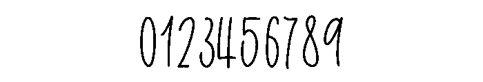 Poppy Line Font OTHER CHARS