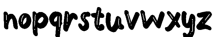 Poppy Poppy Font LOWERCASE
