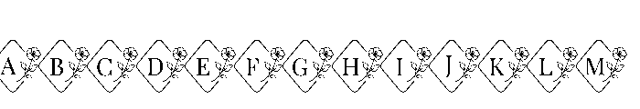 PoppyFloralMonogramSuse-Reg FONT