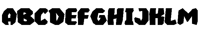 Popstep Regular Font UPPERCASE