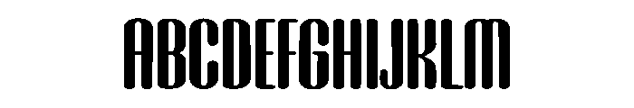 Popstix Font UPPERCASE