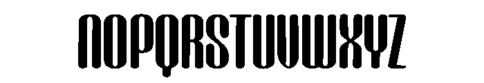 Popstix Font UPPERCASE