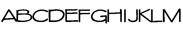 Popstreet Regular Font UPPERCASE