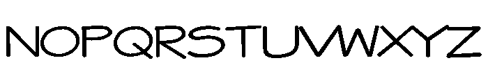 Popstreet Regular Font UPPERCASE
