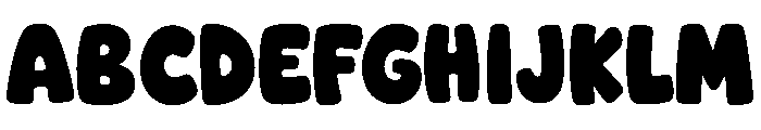 Popular Tiramisu Font UPPERCASE
