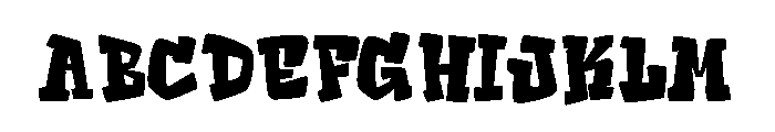 Populaz Font UPPERCASE