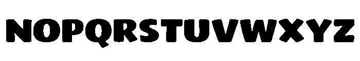 Popvello Bold Font LOWERCASE
