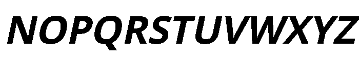 Poran Italic Font UPPERCASE