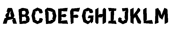 Porgy Regular Font UPPERCASE