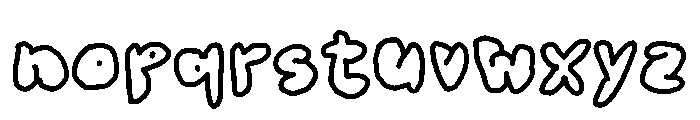 Porlo Regular Font LOWERCASE