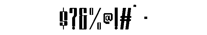 PorqaLogumRegular Font OTHER CHARS