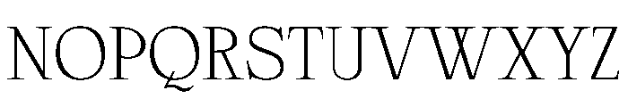 Portman Font UPPERCASE