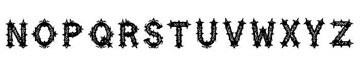 Portulaca Regular Font LOWERCASE