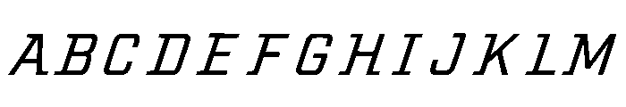 Portville Font UPPERCASE