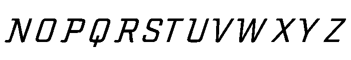 Portville Font UPPERCASE