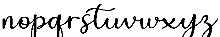 Poschalis-Regular Font LOWERCASE