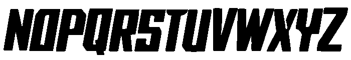 Posdrive Font UPPERCASE