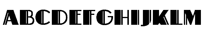 Posgate Regular Font UPPERCASE