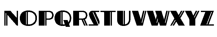 Posgate Regular Font UPPERCASE