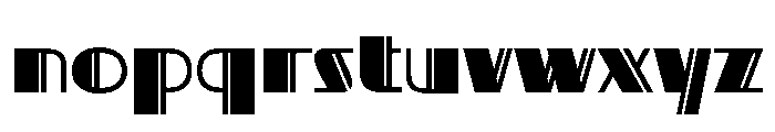 Posgate Regular Font LOWERCASE