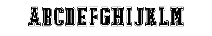Positive Jersey Regular FONT