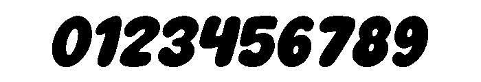 Positive Moody Italic Font OTHER CHARS