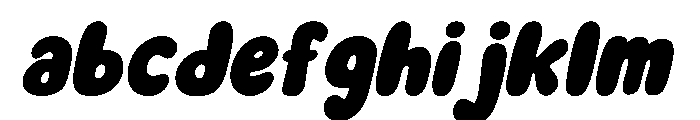 Positive Moody Italic FONT