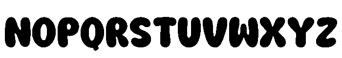 Positive Moody Regular Font UPPERCASE