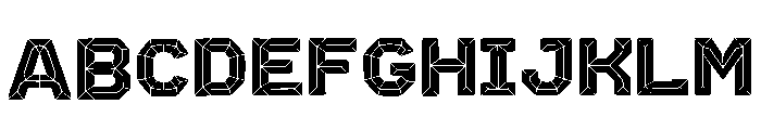 Possession Regular Font UPPERCASE