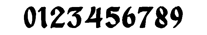 Post Crave Blackletter Font OTHER CHARS
