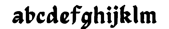 Post Crave Blackletter FONT