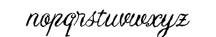 Postcard Daydream Script Font LOWERCASE