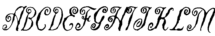 PostcardDaydream-Script Font UPPERCASE
