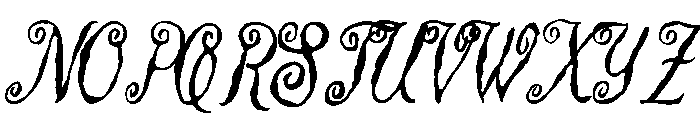 PostcardDaydream-Script Font UPPERCASE
