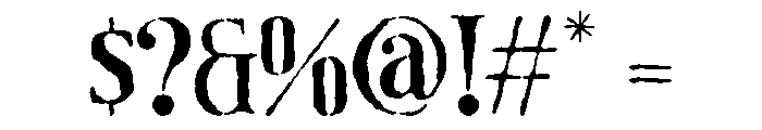 PostcardDaydream-Serif Font OTHER CHARS
