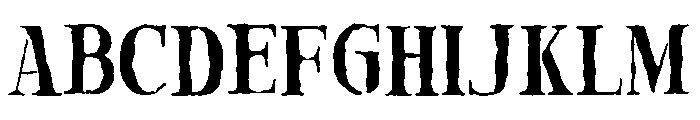 PostcardDaydream-Serif Font UPPERCASE
