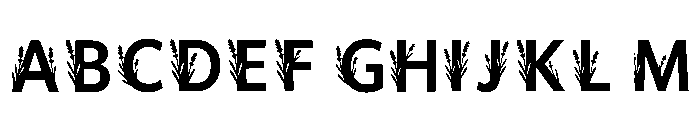 Postmodernist Regular Font UPPERCASE