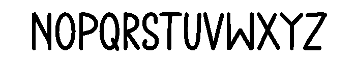 Posy Font UPPERCASE