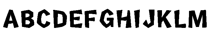 Potrero Font UPPERCASE