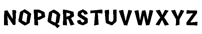 Potrero Font UPPERCASE