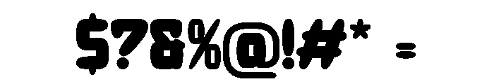 Poulens Font OTHER CHARS