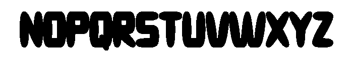 Poulens Font UPPERCASE