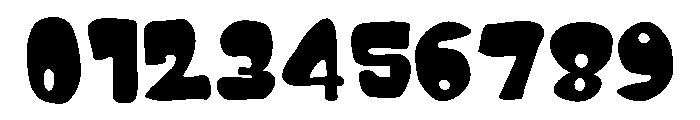 Power Bobble Regular Font OTHER CHARS