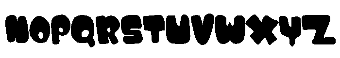 Power Bobble Regular Font UPPERCASE