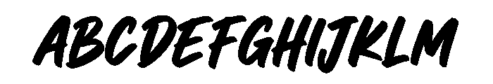 Power Marker Font UPPERCASE