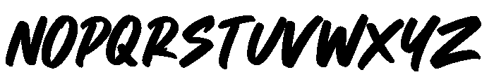 Power Marker Font UPPERCASE