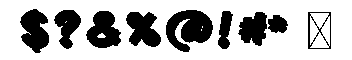 Power Of Spring CF Font OTHER CHARS