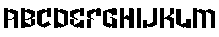 Power Srome Font UPPERCASE